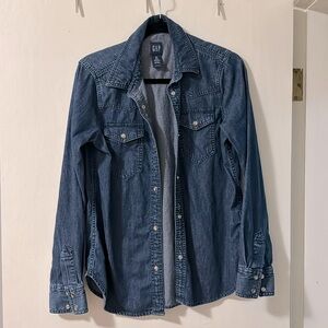 Gap denim shirt